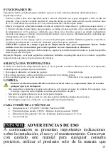 Preview for 16 page of TREVIDEA G3FERRARI CALDOS G10122 User Manual