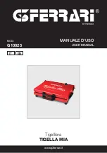 Предварительный просмотр 1 страницы TREVIDEA G3Ferrari G10025 User Manual