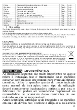 Preview for 14 page of TREVIDEA G3FERRARI NATURDRY G10127 User Manual