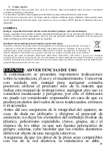 Preview for 20 page of TREVIDEA G3FERRARI NATURDRY G10127 User Manual