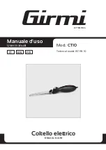 TREVIDEA Girmi CT10 User Manual предпросмотр