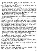 Preview for 12 page of TREVIDEA Girmi FM106 User Manual