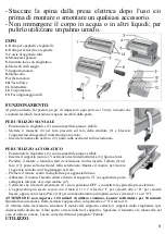 Предварительный просмотр 7 страницы TREVIDEA Girmi IM91 User Manual