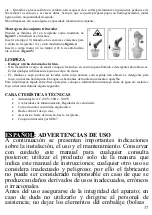 Preview for 18 page of TREVIDEA Girmi MX66 User Manual