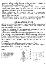 Preview for 6 page of TREVIDEA Girmi SR02 User Manual