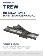 Preview for 1 page of TREW 1500 Series Installation & Maintenance Manual