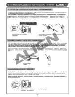 Preview for 35 page of TREX 150 DFC Instruction Manual