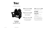 Предварительный просмотр 1 страницы TREX Cape Cod Adirondack TXADGL Assembly Instructions