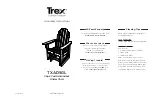 Preview for 1 page of TREX Cape Cod TXADSGL Assembly Instructions