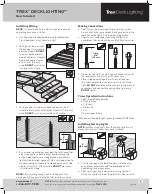 Preview for 2 page of TREX Deck Lighting Site Preparation And Planning