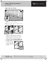 Preview for 4 page of TREX Deck Lighting Site Preparation And Planning