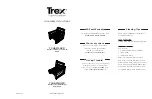 TREX Eastport TX4621LAFX Assembly Instructions предпросмотр