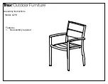 Предварительный просмотр 2 страницы TREX Outdoor Furniture TX3810 Assembly Instructions