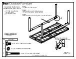 Предварительный просмотр 3 страницы TREX Outdoor Furniture TX3810 Assembly Instructions