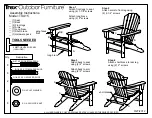 TREX Outdoor Furniture TXA15 Assembly Instructions preview