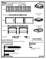 Предварительный просмотр 2 страницы TREX Outdoor Furniture TXC47 Assembly Instruction Manual