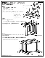 Предварительный просмотр 3 страницы TREX Outdoor Furniture TXC47 Assembly Instruction Manual