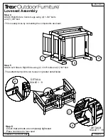 Предварительный просмотр 7 страницы TREX Outdoor Furniture TXC47 Assembly Instruction Manual