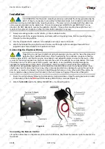 Предварительный просмотр 15 страницы TREX TB75 User Manual