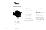 TREX TX4512X Assembly Instructions предпросмотр