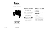 Preview for 1 page of TREX TXADBN Assembly Instructions