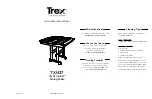 TREX TXN37 Assembly Instructions предпросмотр