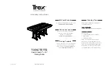 TREX Yacht Club TXNCT3772 Assembly Instructions предпросмотр