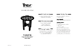 Preview for 3 page of TREX Yacht Club TXR100 Assembly Instructions