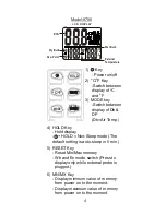 Preview for 5 page of TRH 8706 Operation Manual