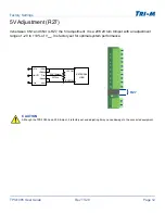 Предварительный просмотр 13 страницы Tri-M FORTEC TPSi1085 Manual