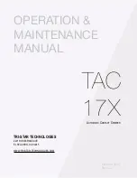 Tri-Star TAC 17X Operation & Maintenance Manual предпросмотр