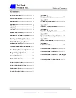 Preview for 3 page of TRI-TECH MEDICAL CCU Installation & Operating Instructions Manual