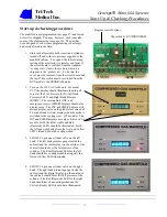 Preview for 12 page of TRI-TECH MEDICAL CCU Installation & Operating Instructions Manual