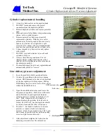 Preview for 15 page of TRI-TECH MEDICAL CCU Installation & Operating Instructions Manual