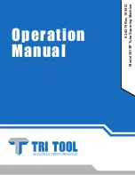 TRI tool 01-1292 Operation Manual предпросмотр