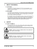 Preview for 5 page of TRI tool 180531 Operation Manual