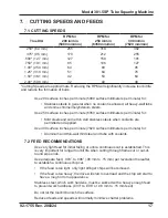 Preview for 19 page of TRI tool 301.5SP Operation Manual