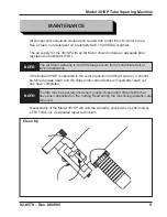 Предварительный просмотр 9 страницы TRI tool 301SP User Manual