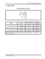 Предварительный просмотр 19 страницы TRI tool 304 Operation Manual