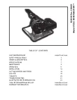 TRI tool Severmaster 572AC Manual preview