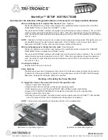 Tri-Tronics Mark-Eye MEWL Setup Instructions предпросмотр