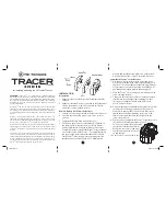 Предварительный просмотр 1 страницы Tri-Tronics Tracer Instructions