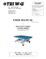 Preview for 1 page of TRI W-G TG1800 Series User Manual