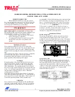 TRIAC 2R2500 Installation & Maintenance Manual preview