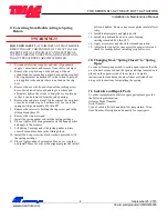 Preview for 4 page of TRIAC THD S11 SERIES Installation & Maintenance Manual