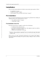 Preview for 8 page of Triacta PowerHawk 6320 Installation Manual