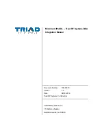 Preview for 1 page of Triad RF Systems Microhard IPnDDL Integration Manual