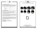 Triad InCeiling Mini SealedRound Installation Manual preview