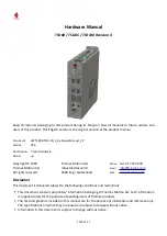 Triamec TSD130 Hardware Manual preview