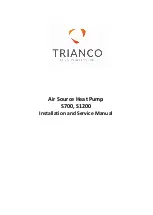 Trianco Activair S1200 Installation And Service Manual предпросмотр